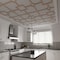 Ekena Millwork 39W x 39H x 38T Small Olivia Decorative Fretwork Wood Ceiling Panels, Maple CELW39X39X0375OLVMA - alternate 3